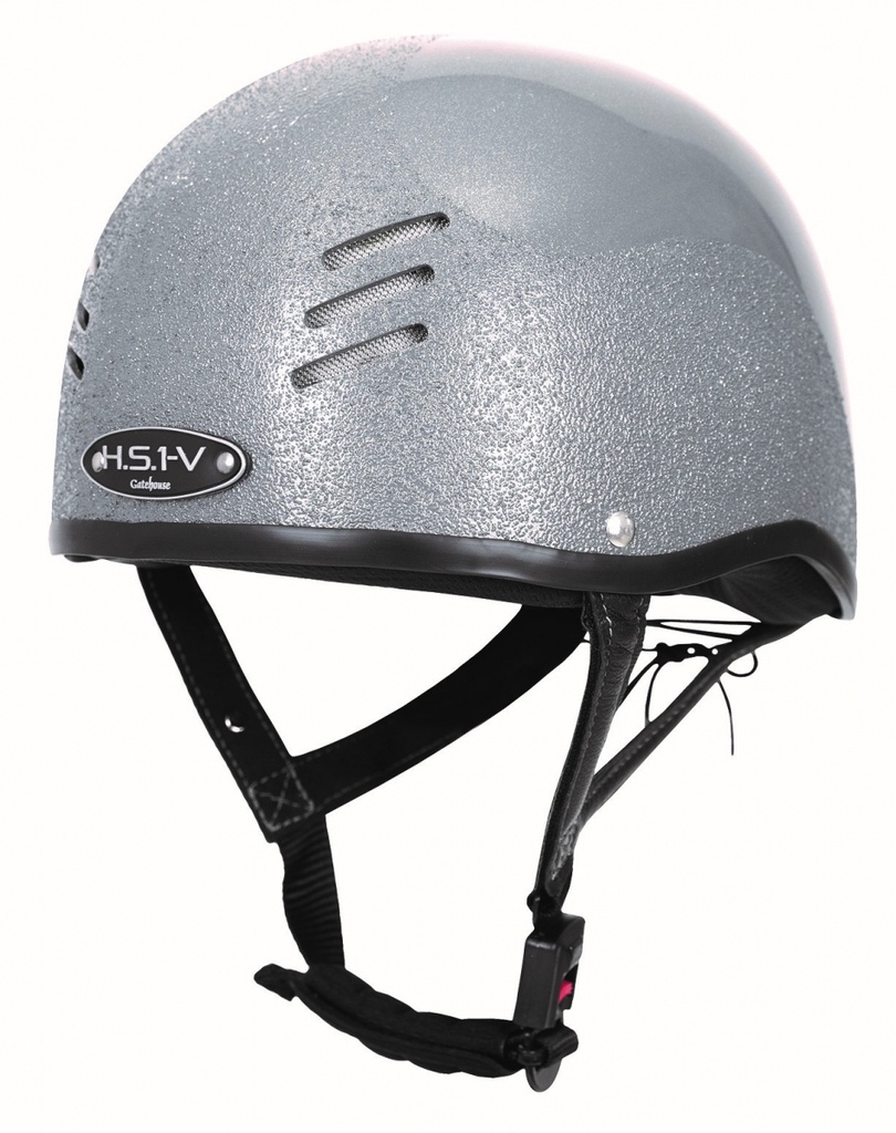 Gatehouse HS1 vented SILVER crosshelm