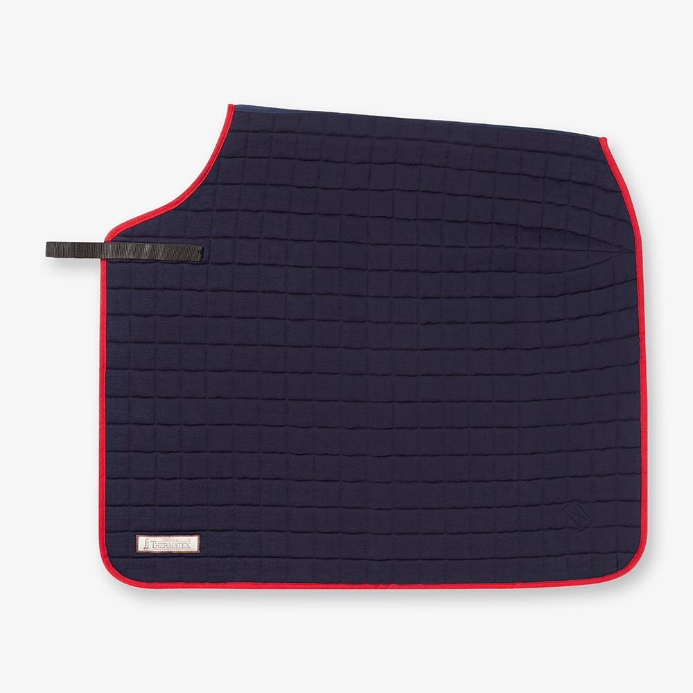 Thermatex Quarter Rug Navy - Red