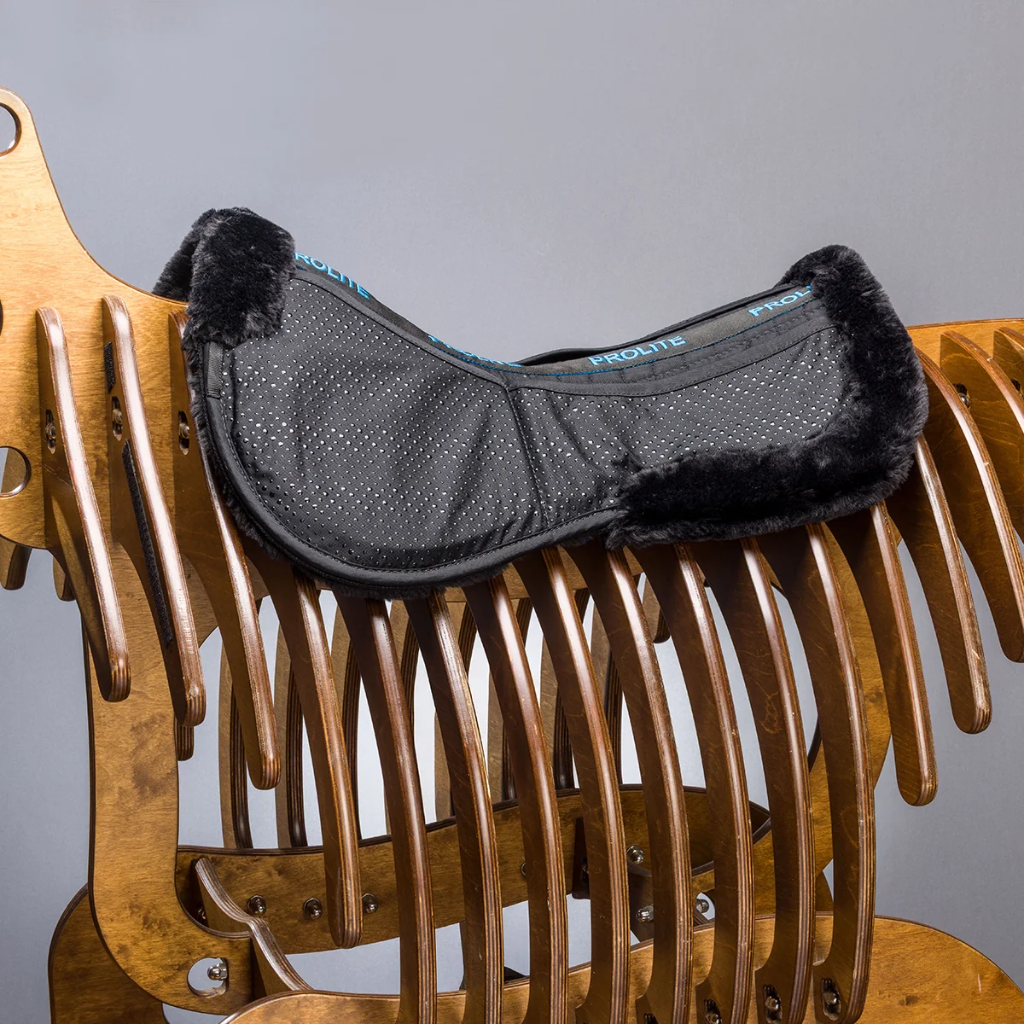 Prolite Full Fleece adjustable Jump Half Pad Black
