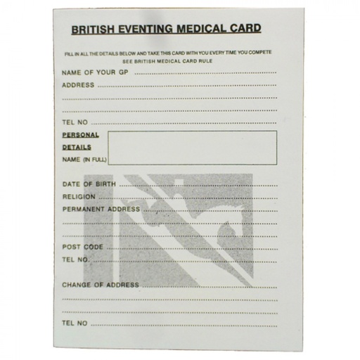 Medical card