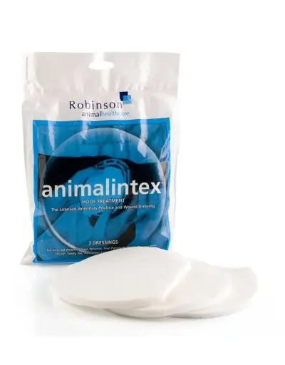 Animalintex hoof shape 12