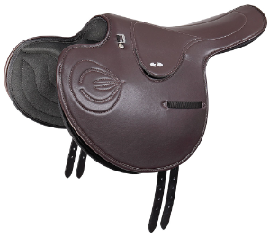 ZILCO Exercise Smooth saddle 1/2 tree brown 686233