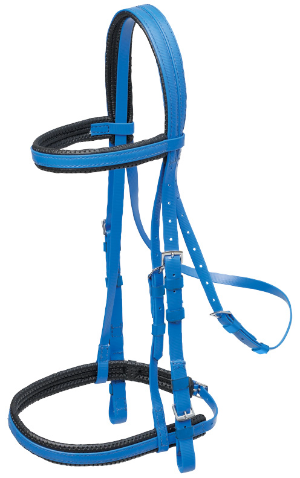 ZILCO Racing bridle with cavesson royal 672542