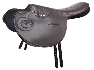 ZILCO Exercise Smooth saddle full tree brown 686203