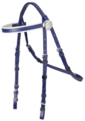 ZILCO Racing bridle Rosette dark blue 672772