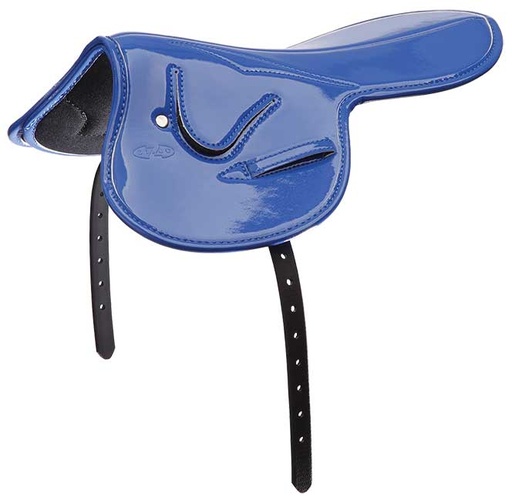 ZILCO Smooth race saddle US style 400gr blue 686812