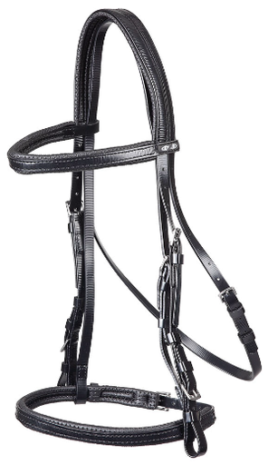 ZILCO Racing bridle with cavesson black 672531