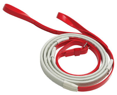 ZILCO Racing reins 16mm loop end wh - red 676287
