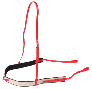 ZILCO elastic racing breastplate red 672017