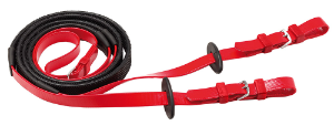 ZILCO Exerc Reins buckle black - red 676227