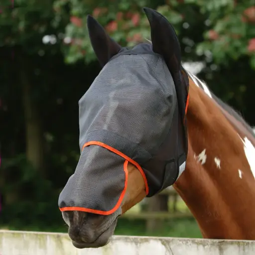 Equilibrium Field Relief max fly mask black