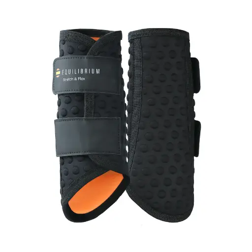Equilibirium Stretch and flex flatwork wraps black 