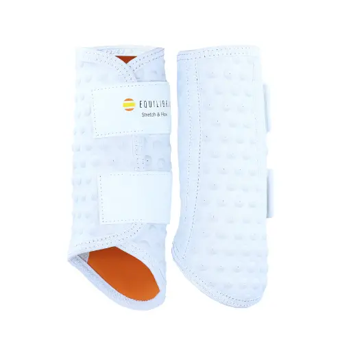 Equilibrium Stretch and flex flatwork wraps white 