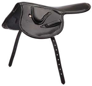 ZILCO Smooth race saddle 350gr patent black 686811