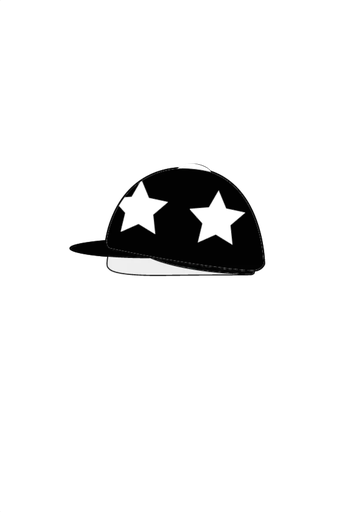 Racesafe silk lycra stars