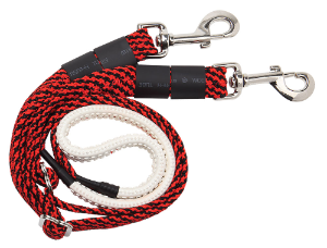 ZILCO polocross reins black-red 204517