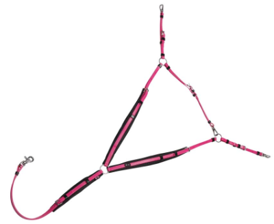 ZILCO Breast Plate deluxe SS cerise 269326