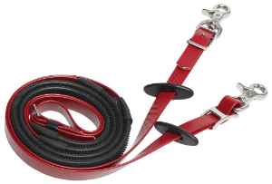 ZILCO Endurance Reins deluxe SS burgundy 269610