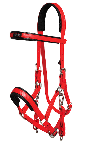 ZILCO Marathon endurance bridle SS red 269007