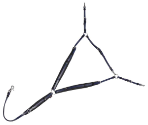 ZILCO Breast Plate deluxe SS dark blue 269302