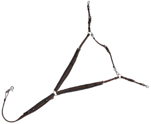 ZILCO Breast Plate deluxe SS brown 269303