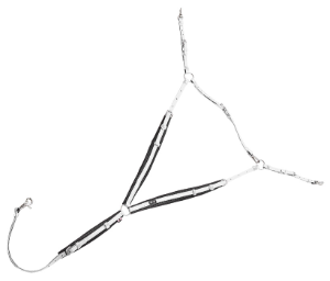 ZILCO Breast Plate deluxe SS white 269308