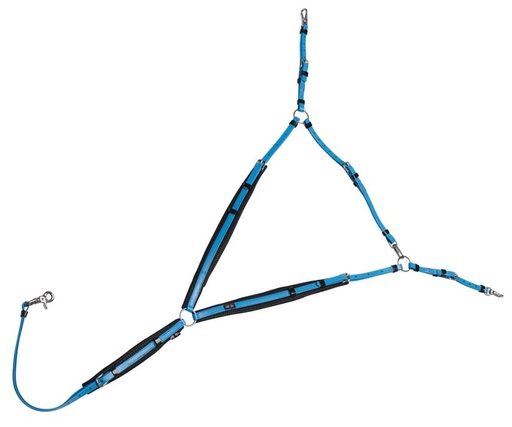 ZILCO Breast Plate deluxe SS cyan 269322