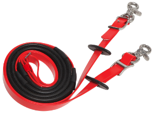 ZILCO Endurance Reins deluxe SS red 269607