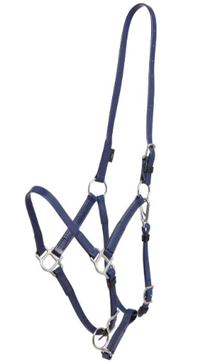 ZILCO Deluxe endurance bridle dark blue halter SS 269102