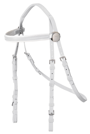 ZILCO Racing bridle Rosette white-white 672758