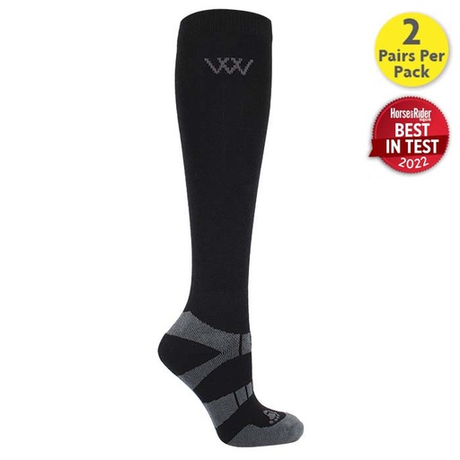 Woofwear bamboo long riding socks (2pairs )