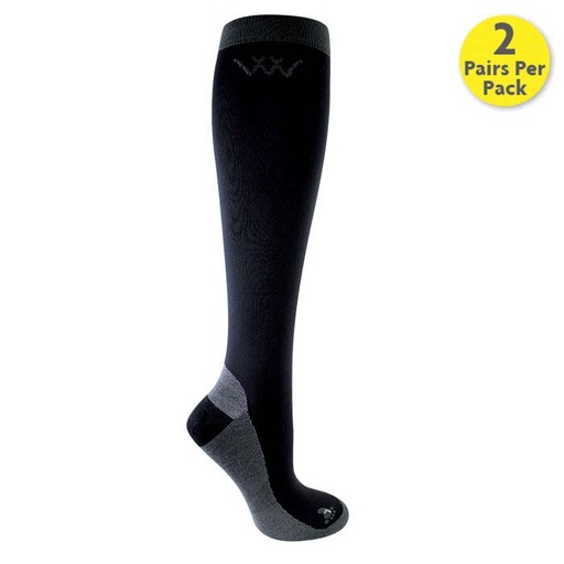 Woofwear competition riding socks (2pairs )