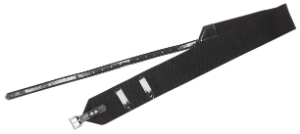 ZILCO surcingle elast 3" black 682301