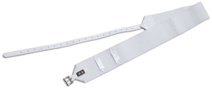 ZILCO surcingle elast 3" white 682308