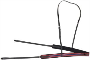ZILCO elastic racing breastplate red-blue 672051