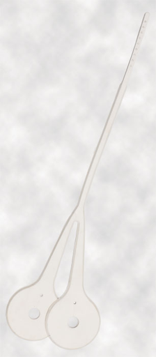 ZILCO Rubber cheekers white 133928