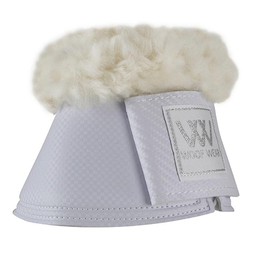 Woofwear PRO over reach boot white sheep