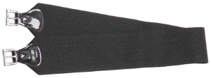 ZILCO single elastic US style race girth black 682001