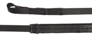 ZILCO reins rubber grip black 205021