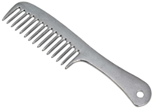 ZILCO Mane comb alu with handle 312813