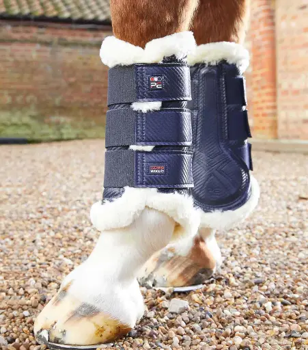 PE Tech wool brushing boots navy 