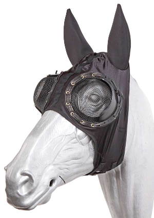 ZILCO Lycra hood mesh cup black with ears 671151