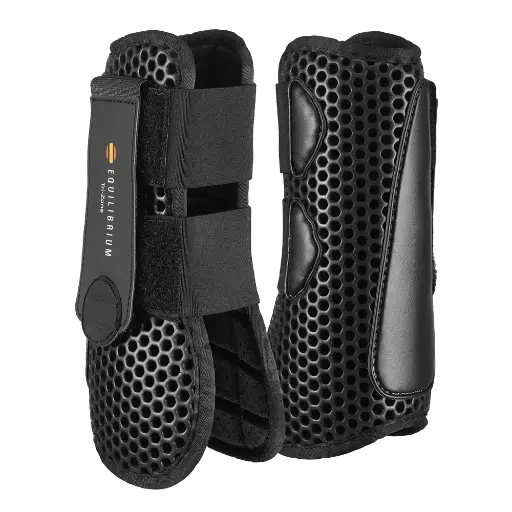 Equilibrium Tri Zone open fronted tendon boot black