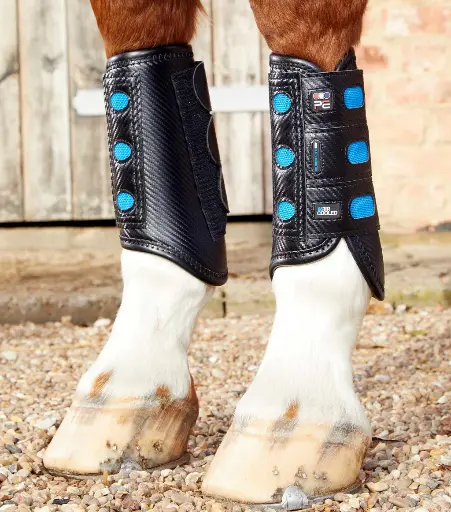 PE Carbon tech aircooled lite event boots black front 