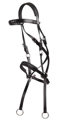 ZILCO bridle bitless black full 268941