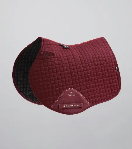 PE close contact cotton GP/jump pad burgundy