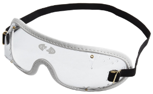 ZILCO Goggles clear lens white trim 300008