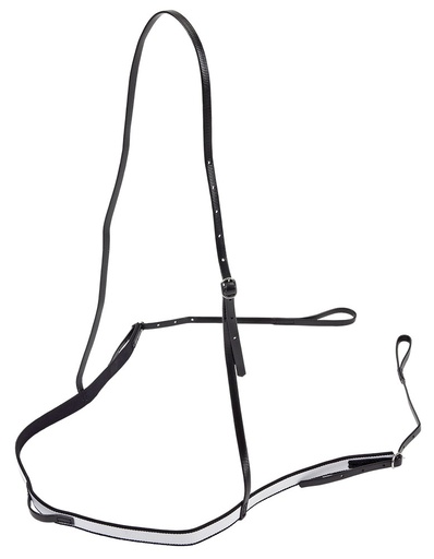 ZILCO racing breastplate featherweight black 672101