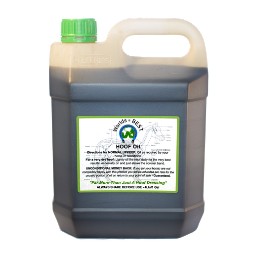 Worlds Best Hoof Oil 4 lt