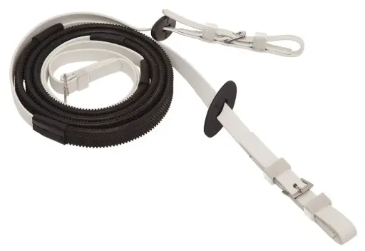 ZILCO 16mm rein buckle black white 676188